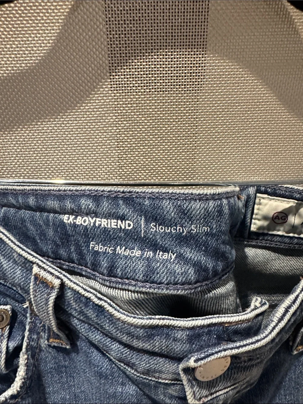 Ag Adriano Goldschmied Women's Blue Slim Jeans